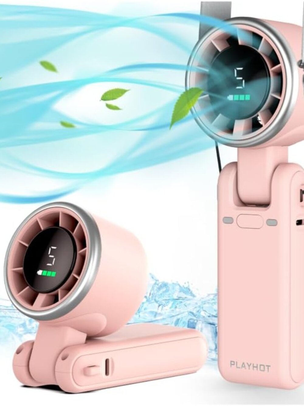 Portable Handheld Turbo Fan, Travel Essentials, Gifts for Women/Men